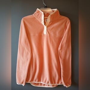 LIFE-INTEGRITY-EARTH WOMEN'S SIZE MEDIUM ORANGE LONG SLEEVE TOP